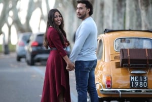 Rooma: Fiat Cinquecento Vintage -valokuvauspalvelu