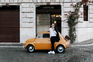 Rooma: Fiat Cinquecento Vintage -valokuvauspalvelu