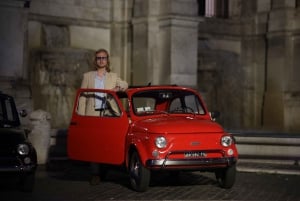 Rooma: Fiat Cinquecento Vintage -valokuvauspalvelu