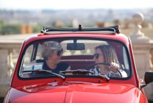 Rooma: Fiat Cinquecento Vintage -valokuvauspalvelu