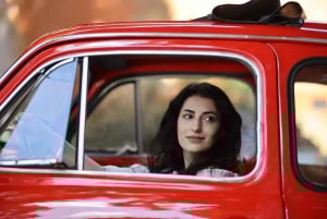 Rooma: Fiat Cinquecento Vintage -valokuvauspalvelu