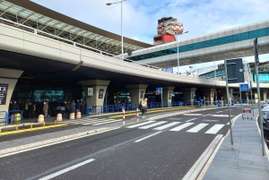 Roma: Trasferimento in autobus dall'aeroporto di Fiumicino al porto di Civitavecchia