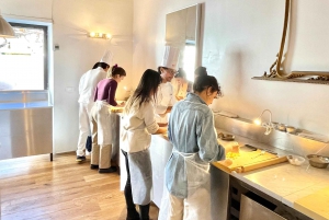 Rome: Five Shapes of Pasta Cooking Class with Meal