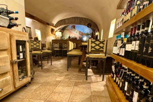 Dégustation de plats à Rome avec dégustation de vins dans le Trastevere