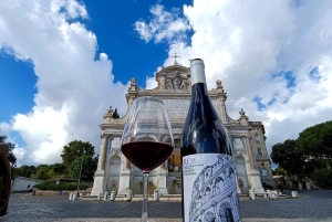 Rooman ruoan maistelu ja viinin parittaminen Trasteveressa -kokemus