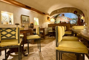 トラステヴェレ地区でのワインペアリング付きローマ食味体験