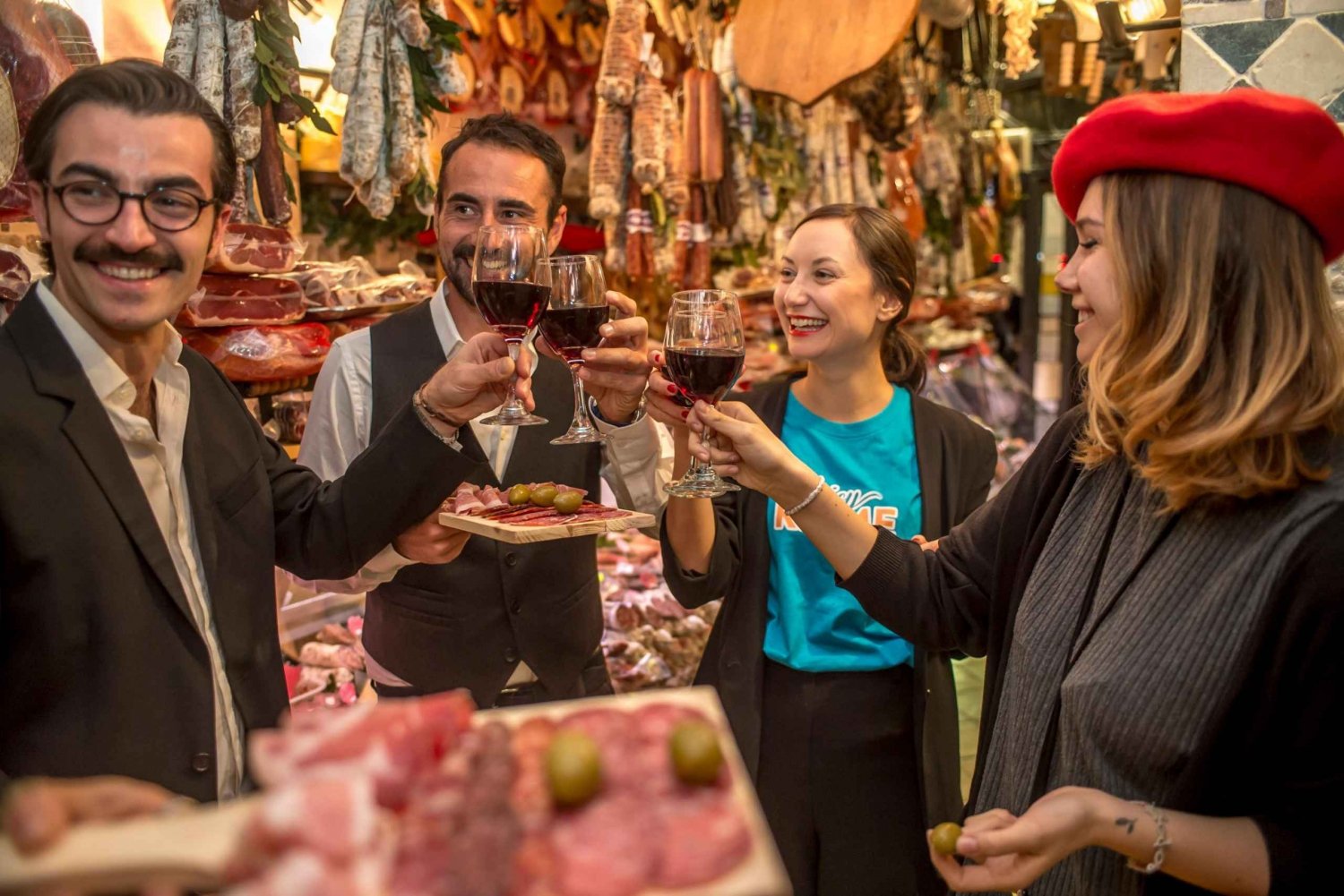 Rome: Food Tour and Wine Tasting in a Traditional Trattoria