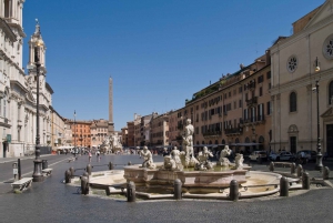 Roma: Fontener og torg, privat omvisning med smaksprøver