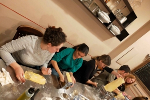 Rome: Fresh Pasta and Tiramisu Making Class with Fine Wine