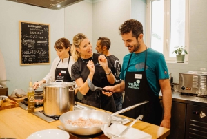 Rome: workshop verse pasta maken met wijn en gelato