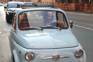 Rzym: całodniowa wypożyczalnia klasycznego Fiata 500