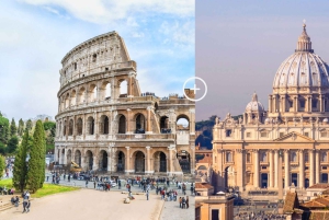 Roma: Tour di un giorno intero del Colosseo, dei Musei Vaticani e di San Pietro