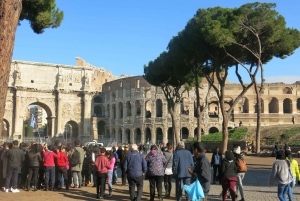 Rome : Visite en petit groupe du Colisée, des arènes et du Forum romain