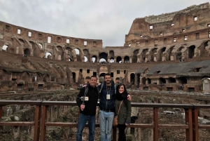 Rome : Visite en petit groupe du Colisée, des arènes et du Forum romain