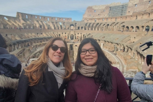 Rome : Visite en petit groupe du Colisée, des arènes et du Forum romain