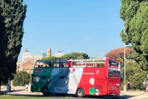 Roma: Ascensor de cristal, museos y billete de autobús turístico Hop-On Hop-Off