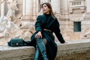 Private Photoshoot in Central Rome with Local Photographer