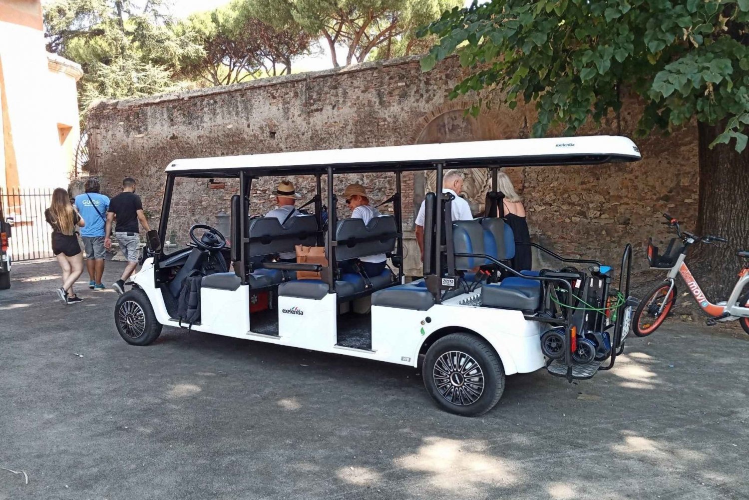 Rome: Golf Cart Sightseeing Tour with Hotel Pickup & Gelato