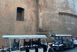 Rome: Golf Cart City Tour with Hotel Pickup & Gelato