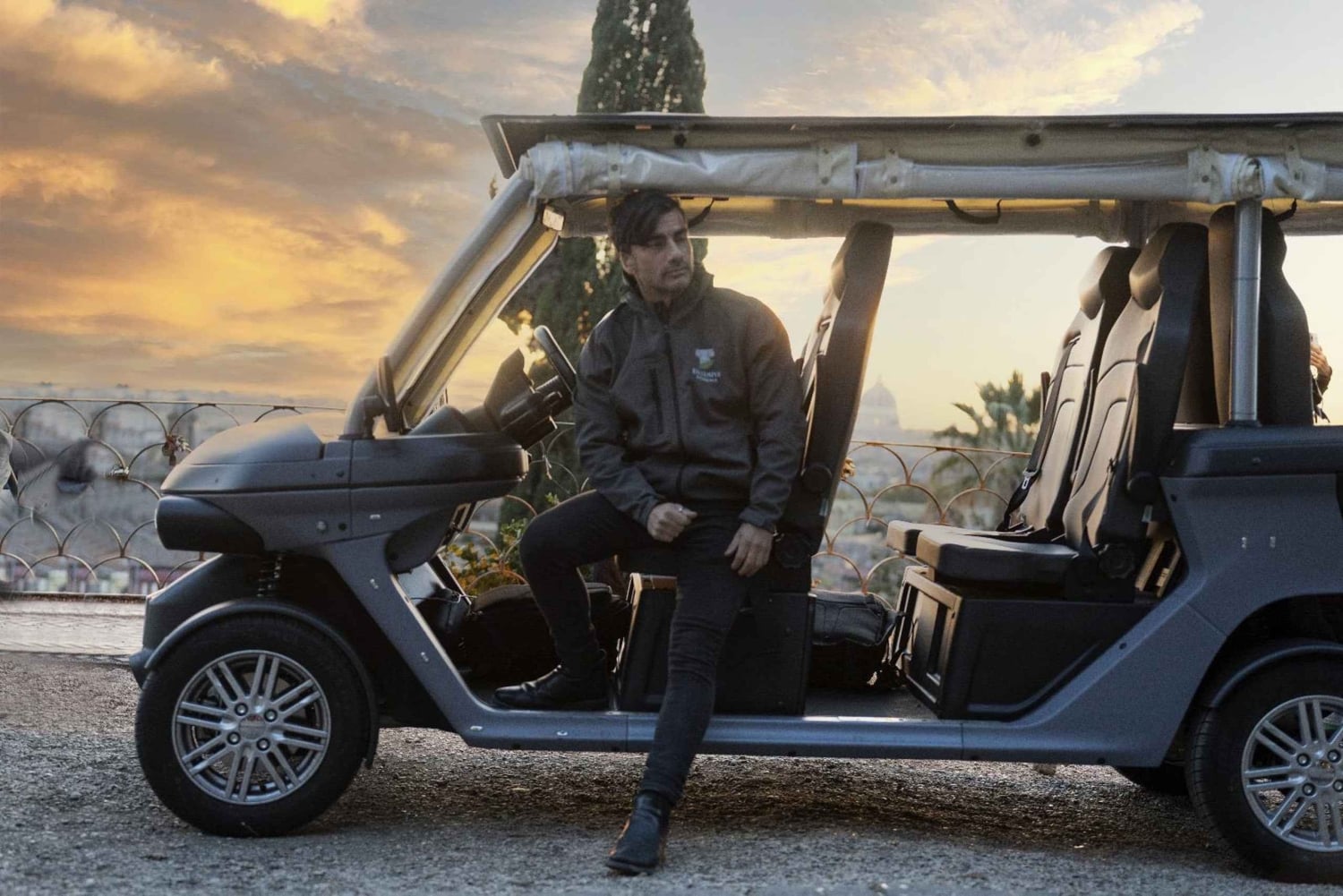 Visite de Rome en voiturette de golf : économique avec crème glacée incluse