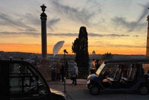 Visite de Rome en voiturette de golf : économique avec crème glacée incluse