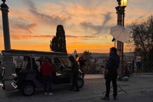 Visite de Rome en voiturette de golf : économique avec crème glacée incluse