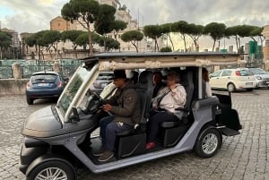 Visite de Rome en voiturette de golf : économique avec crème glacée incluse