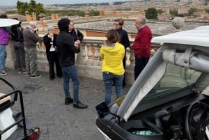 Visite de Rome en voiturette de golf : économique avec crème glacée incluse