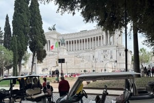 Visite de Rome en voiturette de golf : économique avec crème glacée incluse
