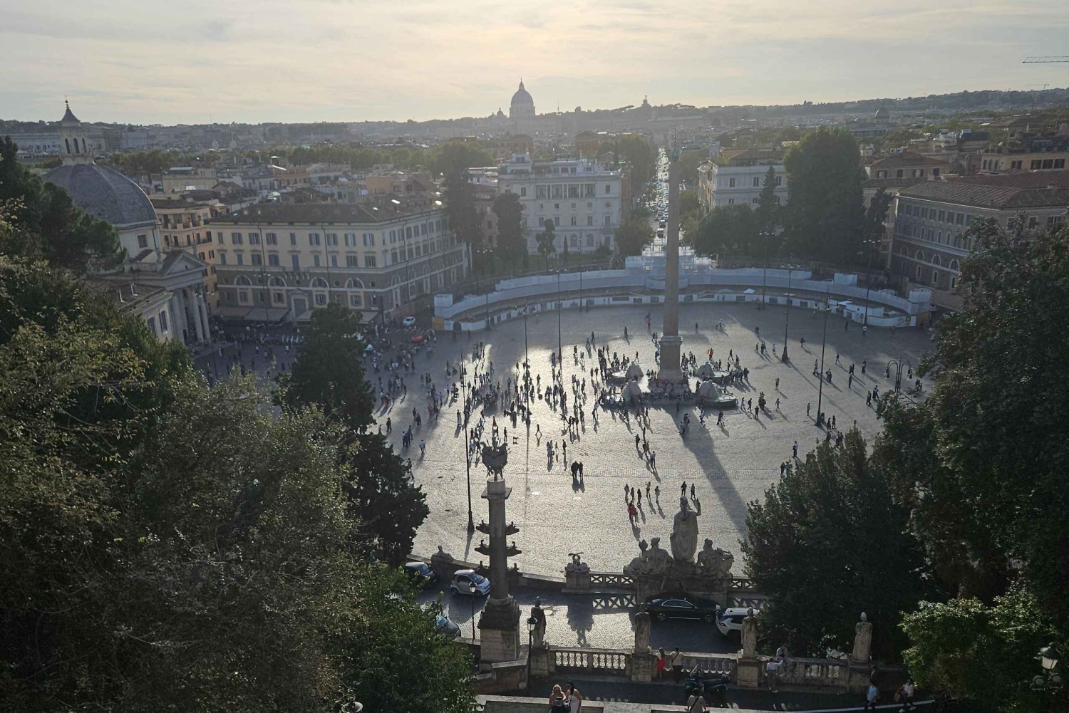 Rooma: Golfkärrykierros Villa Borghesen puutarhoissa