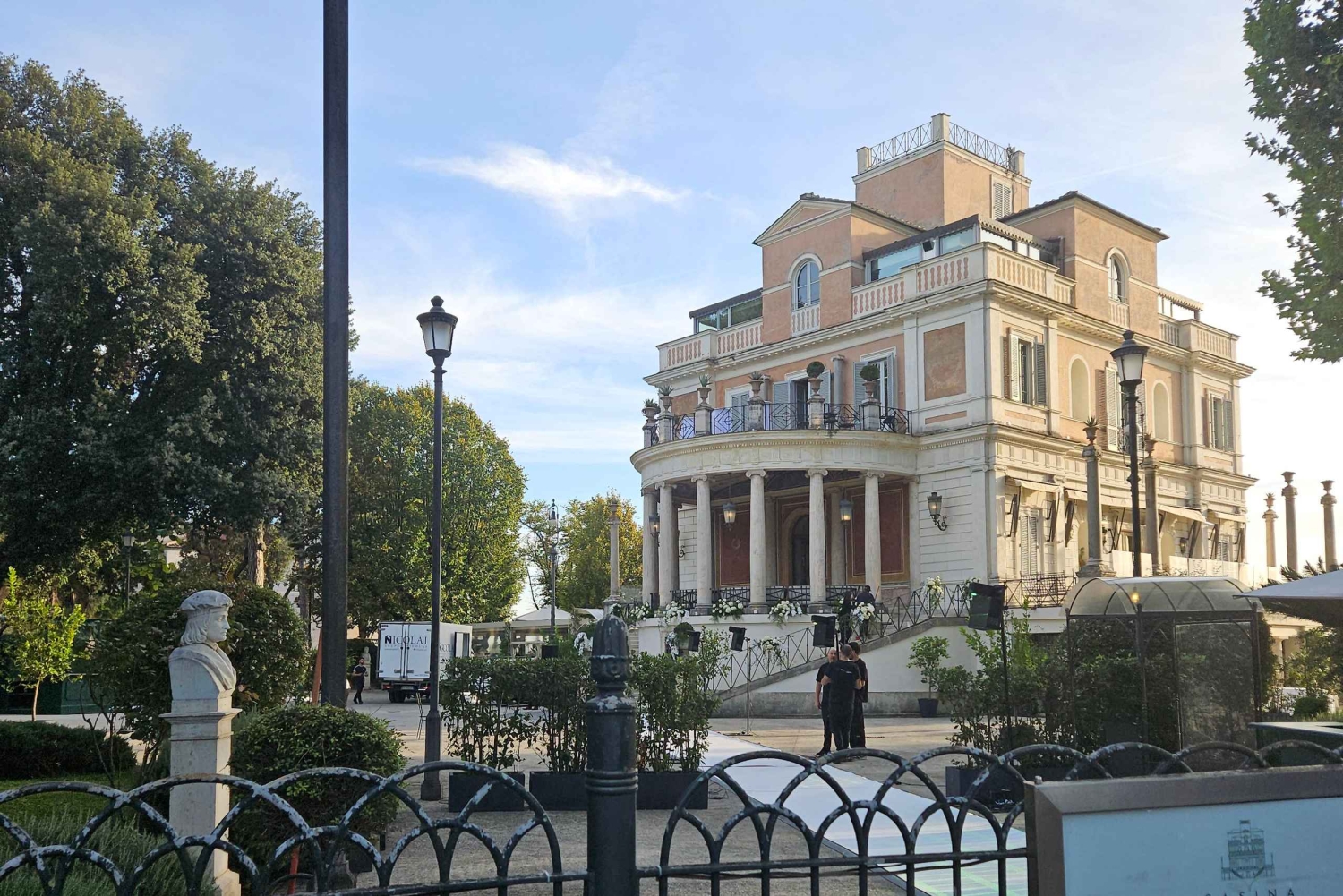 Rooma: Golfkärrykierros Villa Borghesen puutarhoissa