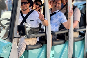 ローマ：ゴルフカートツアーと手作りのジェラート試食