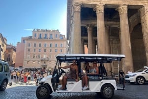 Roma: Passeio de carrinho de golfe