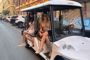 Rome: Golf Cart Tours in the city pick-up at the hotel