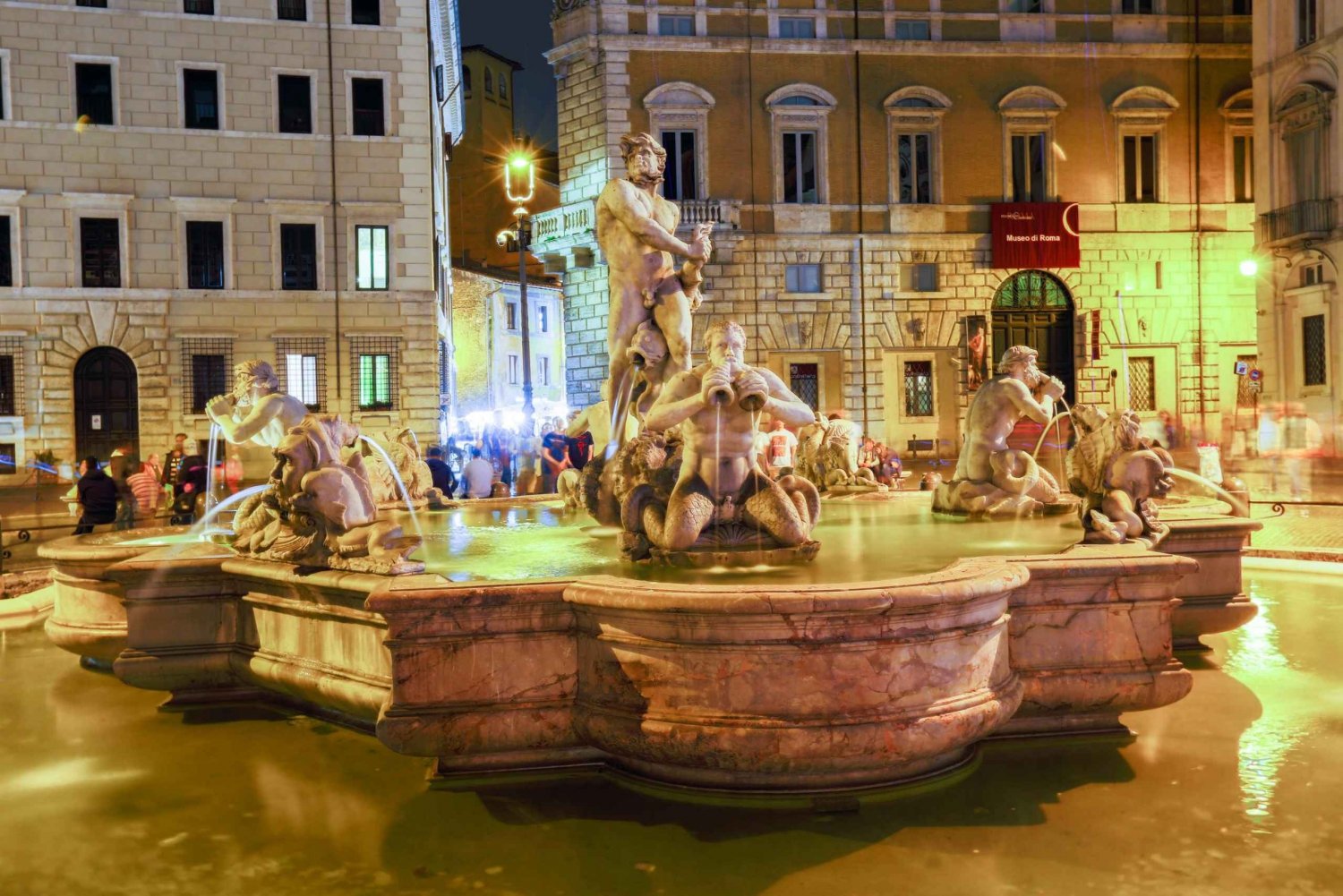 Rome: Guided City Center Evening Sightseeing Walking Tour