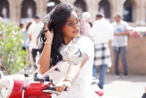 ローマ：ベスパによるガイド付き市内グルメツアーと試食