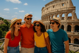 Roma: Experiência guiada na arena do Coliseu e no Fórum