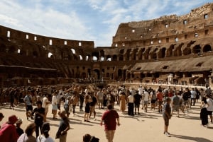 Roma: Experiência guiada na arena do Coliseu e no Fórum