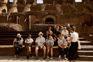 Roma: Experiência guiada na arena do Coliseu e no Fórum