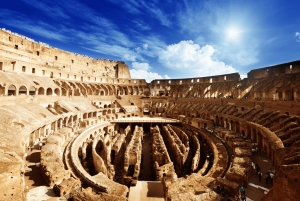 Roma: Experiência guiada na arena do Coliseu e no Fórum