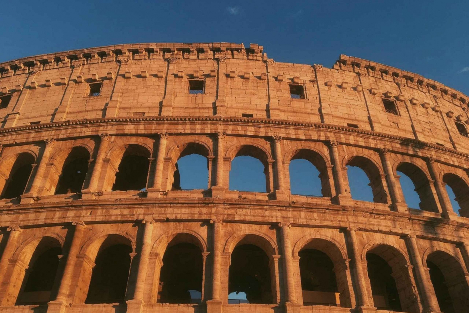 Rome: Colosseum & Arena Late Afternoon Group Tour