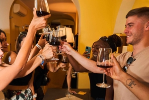 Rooma: Opastettu ruokakävelykierros viinin kera Trasteveressä