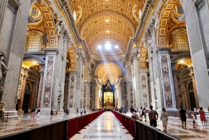 Roma: Visita guiada à Basílica de São Pedro, Grutas e Praça