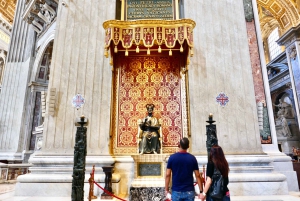 Roma: Visita guiada à Basílica de São Pedro, Grutas e Praça