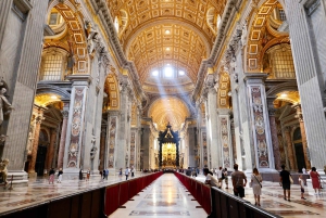 Roma: tour guidato della Basilica di San Pietro con salita alla cupola