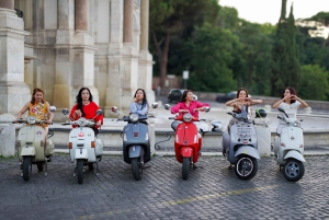 Rome: Guided Vespa Experience with Professional Photoshoot