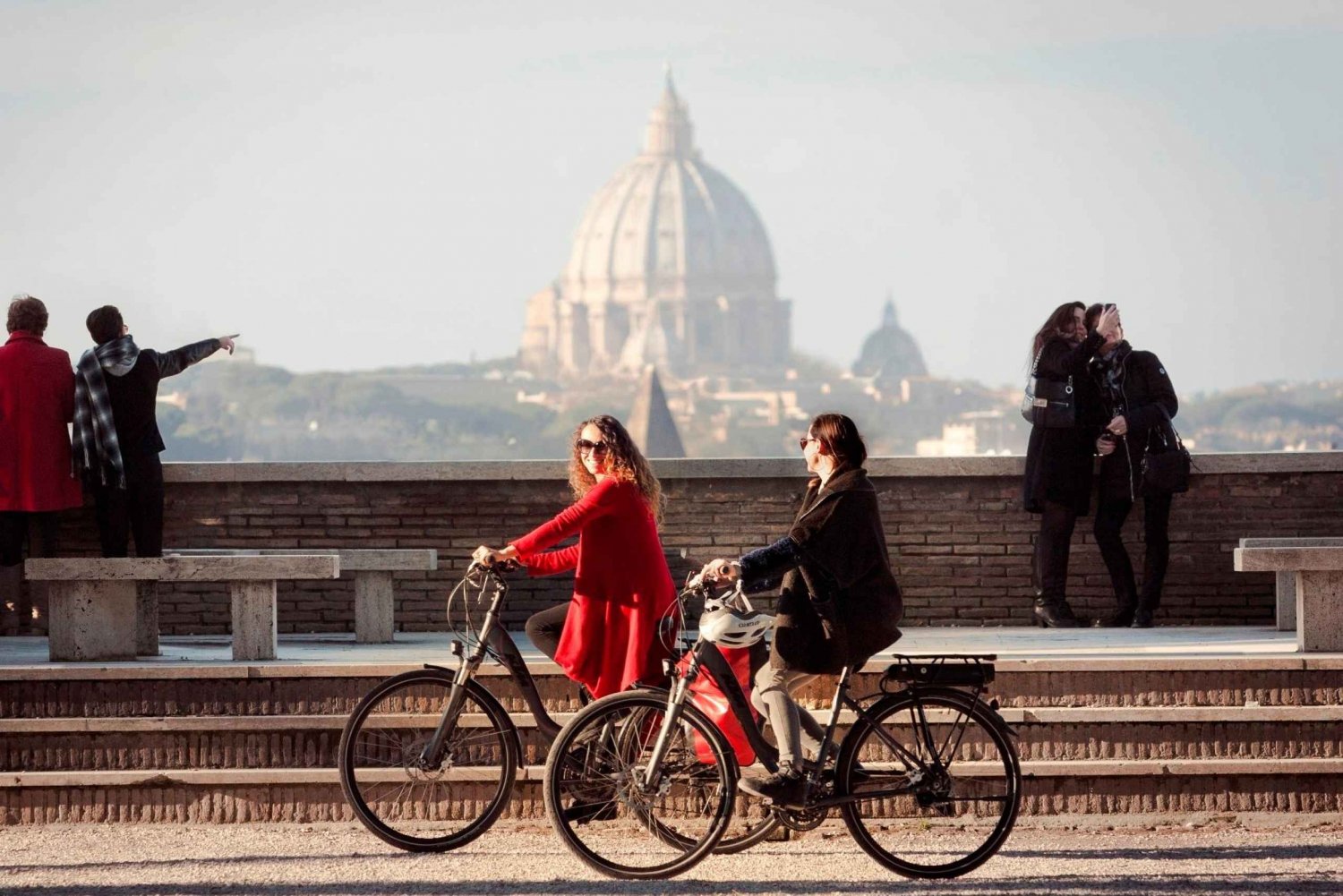 Rome: Half-Day Panoramic Tour by Electric-Assist Bicycle