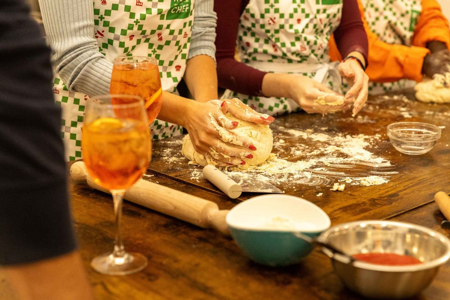 Rome: hands-on pizzabakles met Spritz-mixologie