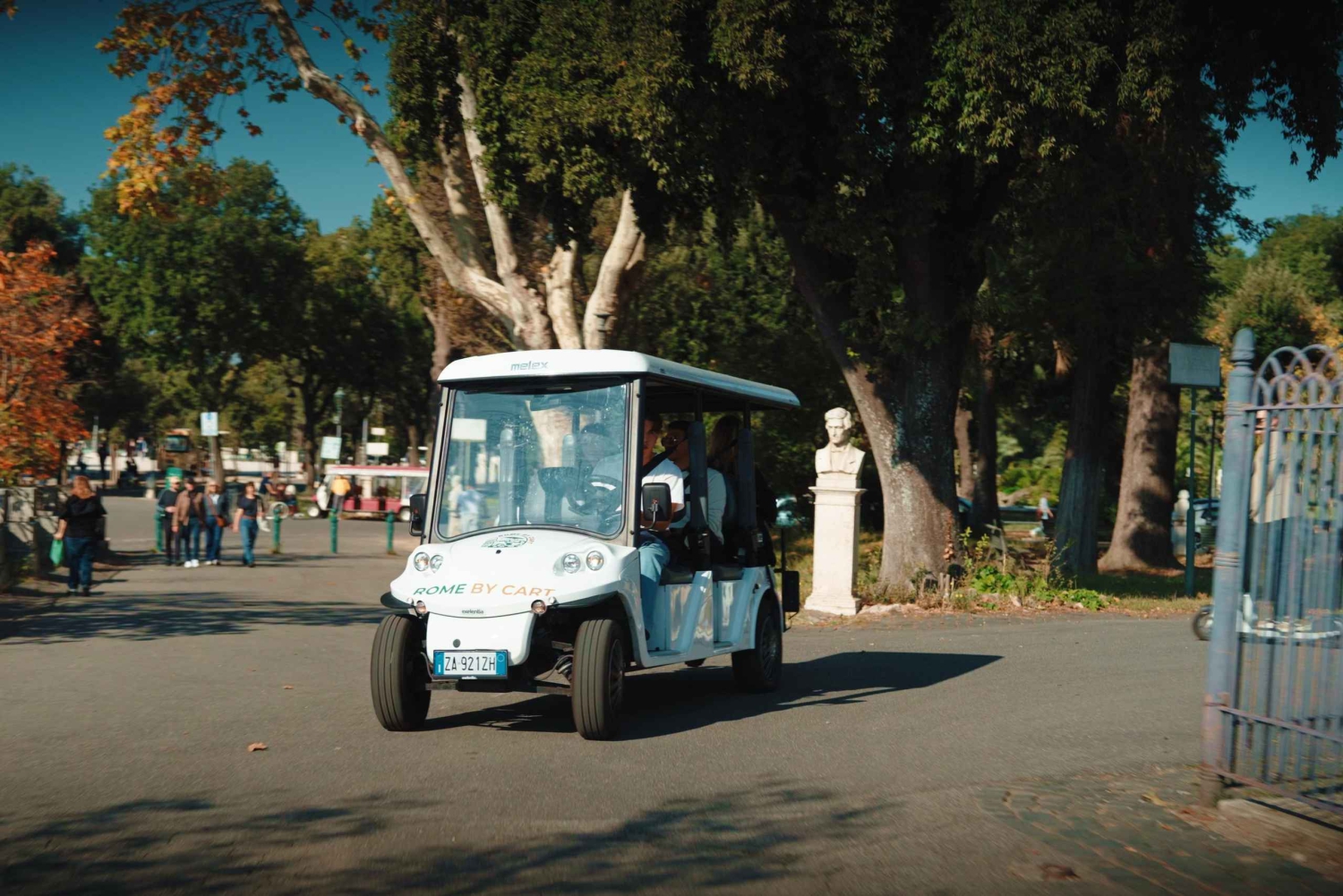 Główne atrakcje Rzymu i degustacja potraw – 3-godzinna wycieczka wózkiem golfowym