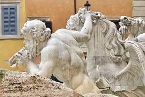 Rom: Guidet byvandring til torve og springvand